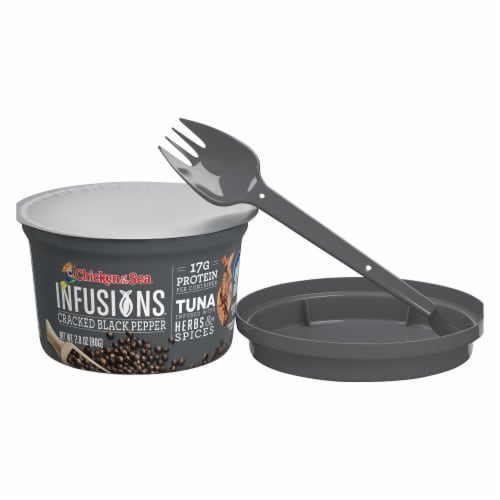 Chicken of the Sea® Infusions™ Cracked Pepper Tuna Perspective: back