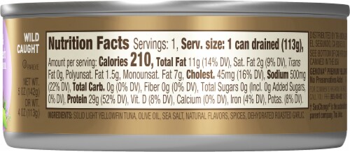 Genova® Garlic & Tuscan Herb Yellowfin Perspective: back