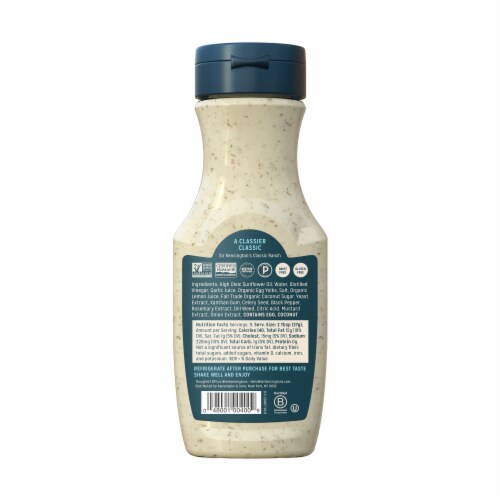 Sir Kensington's Classic Ranch Dressing Sauce Dip Perspective: back