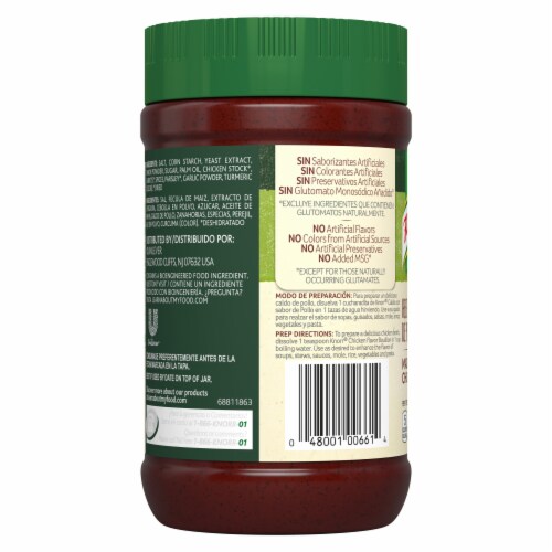 Knorr Selects Chicken Flavor Bouillon Granulated Perspective: back
