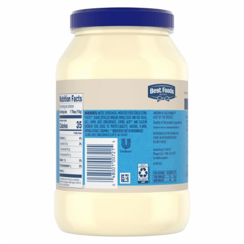 Best Foods® Light Mayonnaise Perspective: back