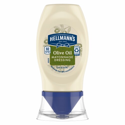 Hellmann's Olive Oil Mayo Perspective: back