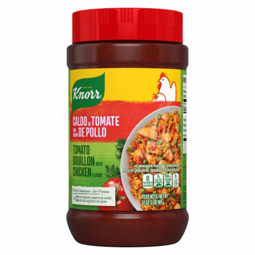 Knorr Tomato Chicken Granulated Bouillon Perspective: back