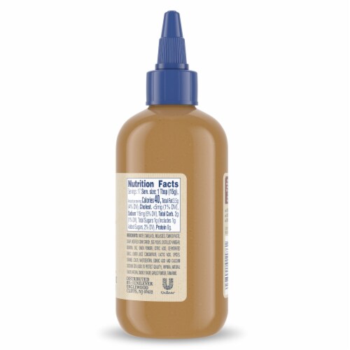 Hellmann's Dairy-Free Creamy Bourbon BBQ Gluten-Free Sauce Dip & Dressing Perspective: back