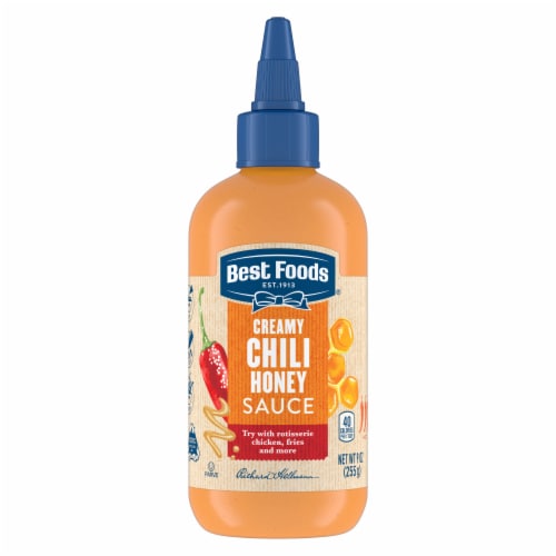 Best Foods Dairy-Free Creamy Chili Honey Sauce Dip Dressing Perspective: back