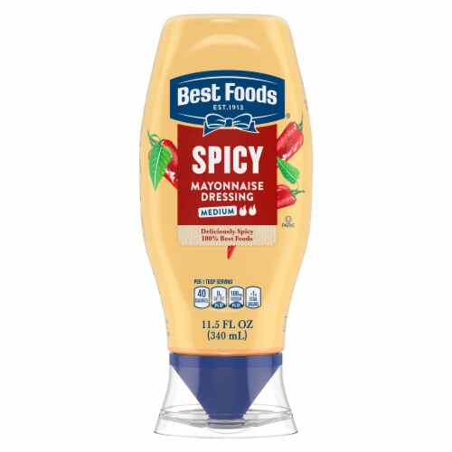 Best Foods Spicy Mayo Perspective: back