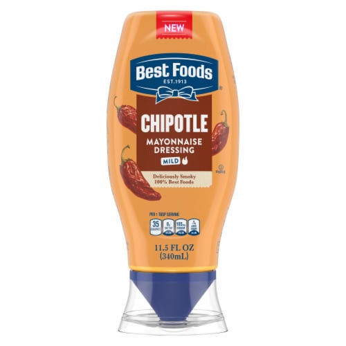 Best Foods Mild Chipotle Mayonnaise Dressing Perspective: back