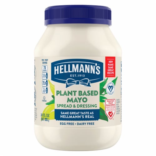 Hellmann's Plant Based Mayo Perspective: back