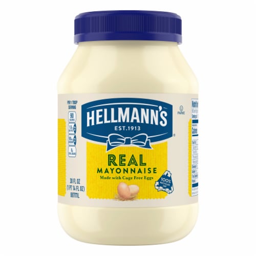 Hellmann's Real Mayonnaise Perspective: back