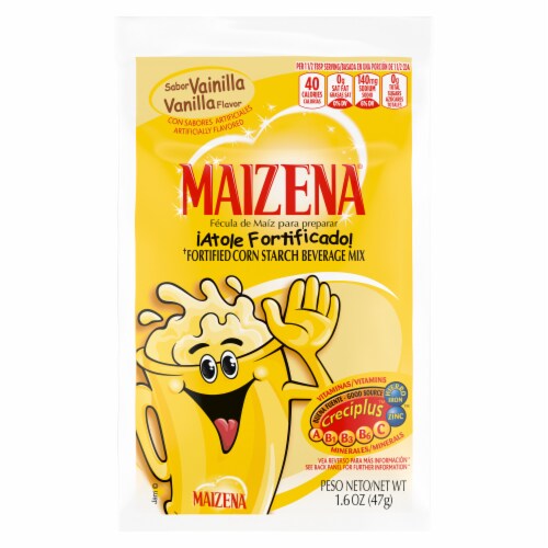Knorr Maizena Vanilla Atole Fortificado Perspective: back