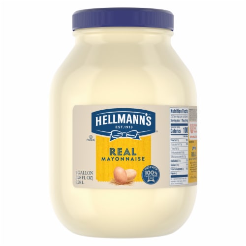 Hellmann's Real Mayo Real Mayonnaise Perspective: back