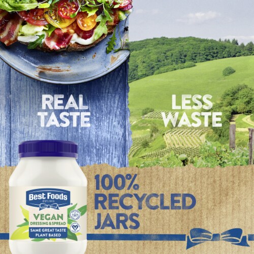 Best Foods® Vegan Mayo-Like Dressing Perspective: back