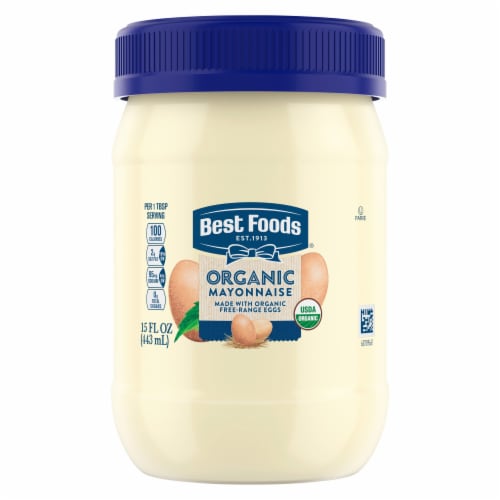 Best Foods Original Organic Mayonnaise Perspective: back