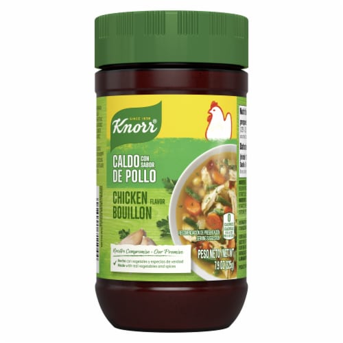 Knorr Granulated Chicken Flavor Bouillon Perspective: back