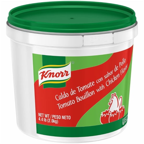 Knorr Tomato Bouillon w/ Chicken Flavor - 4.4lbs Perspective: back