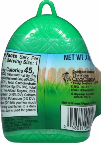 The Foreign Candy Company PIP Squeaks Surprise Toy Perspective: back