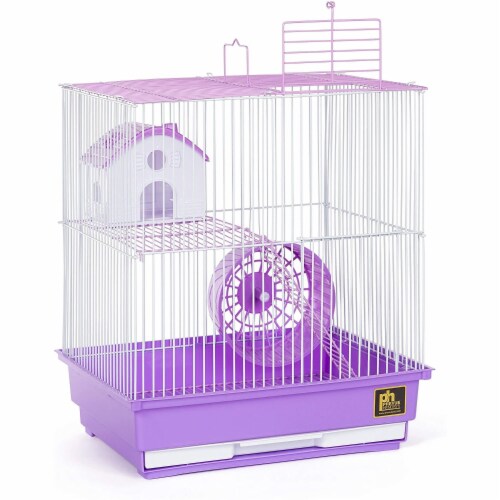Prevue Pet Products Two Story Hamster Cage Purple Case of 1 QFC