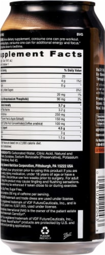 Beyond Raw® LIT™ Jolly Rancher Watermelon Energy Drink Can Perspective: back