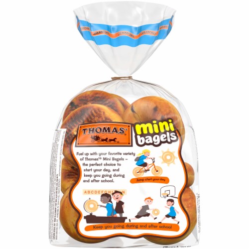 Thomas'® Blueberry Mini Bagels Perspective: back