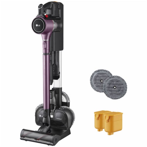 LG A929KVM CordZero A9 Wet/Dry Cordless Stick Vacuum - Vintage Wine Perspective: back