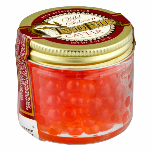 Echo Falls Wild Salmon Caviar Perspective: back
