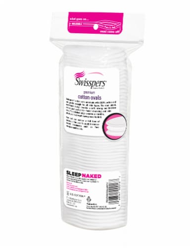 Swisspers Premium Cotton Ovals Perspective: back