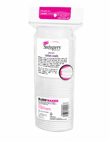 Swisspers Premium Cotton Ovals Perspective: back