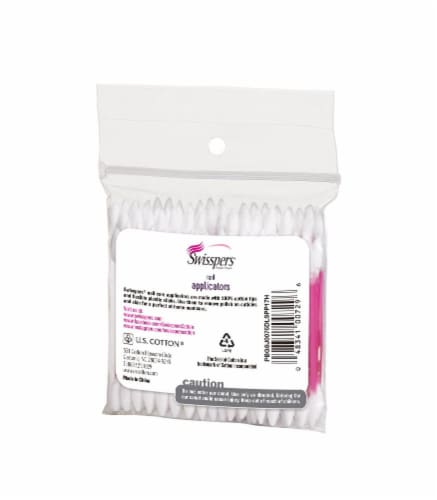 Swisspers Cotton Nail Applicators Perspective: back