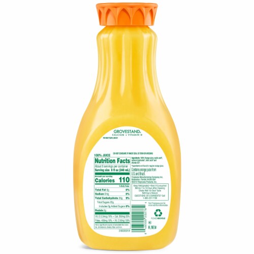 Tropicana Grovestand Orange Juice 52 fl oz Harris Teeter