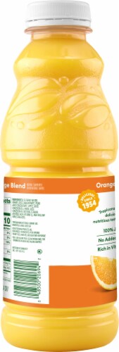 Tropicana® 100% Juice Orange Blend Perspective: back