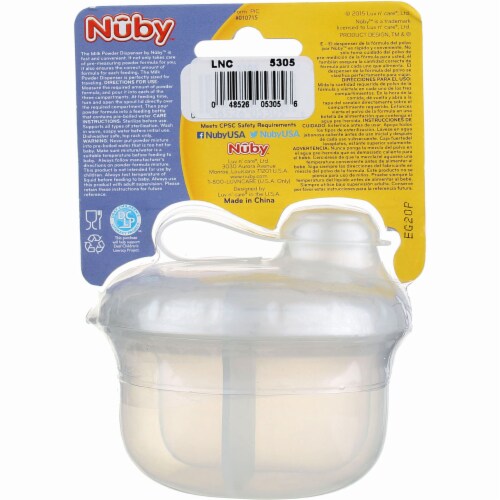 Nuby Milk Powder Dispenser, 0m+ Perspective: back