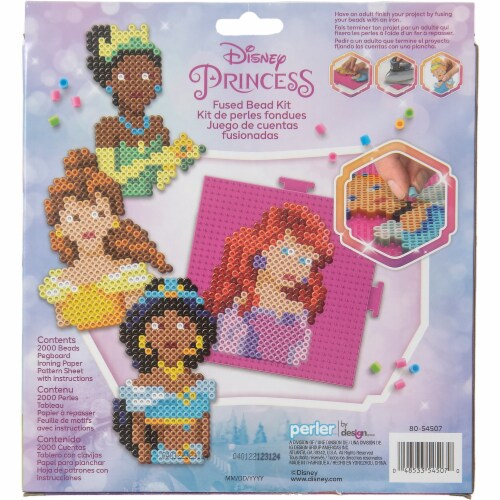 Perler Disney Princess Bead Kit Perspective: back