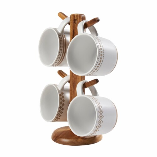 Tabletops Unlimited Gallery Sedona Mug Rack Set Perspective: back