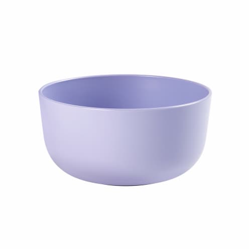 Tabletops Unlimited Gallery Recycled Plastic Cereal Bowls - Lilac Perspective: back