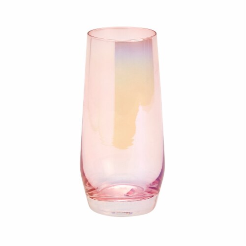 Tabletops Unlimited Gallery Iridescent 9.5oz Stemless Champagne Flute - Assorted Perspective: back