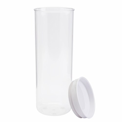 Tabletops Unlimited Large Round Plastic Container Perspective: back