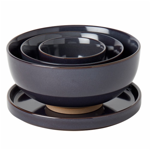 Infuse 4-Piece Dining Set - Navy Perspective: back