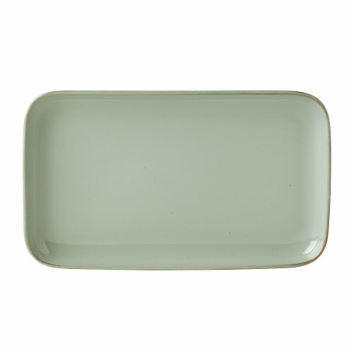 Infuse 10.5-Inch Rectangular Tray - Green Perspective: back