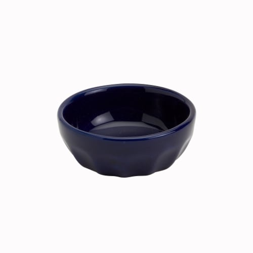 Mason Craft and More Stoneware Cafe Tibit Bowl Set - Navy Perspective: back