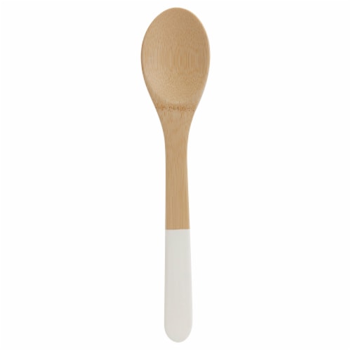 Tabletops Unlimited Mason Craft and More Stoneware and Bamboo Caffe Tub of Tools - White Perspective: back