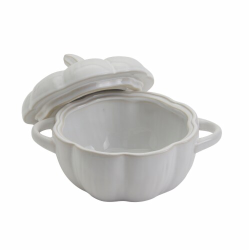 Tabletops Gallery Figural Pumpkin Soup Tureen Perspective: back