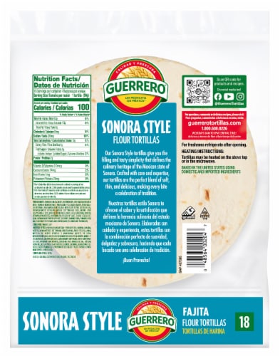 Guerrero® Sonora Style Fajita Perspective: back