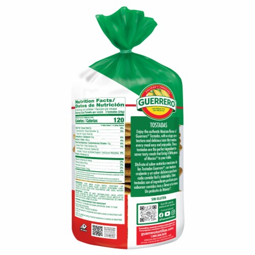 Guerrero Tajin Tostadas Perspective: back
