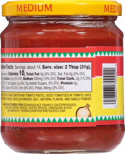 Juantonio's Medium Salsa Perspective: back