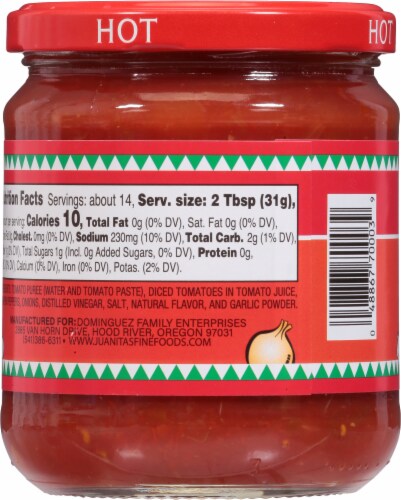Juantonio's Hot Salsa Perspective: back