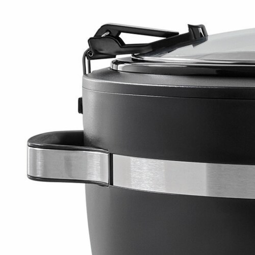 CrockPot 6 Qt ThermoShield Manual Slow Cooker with SecureFit Locking