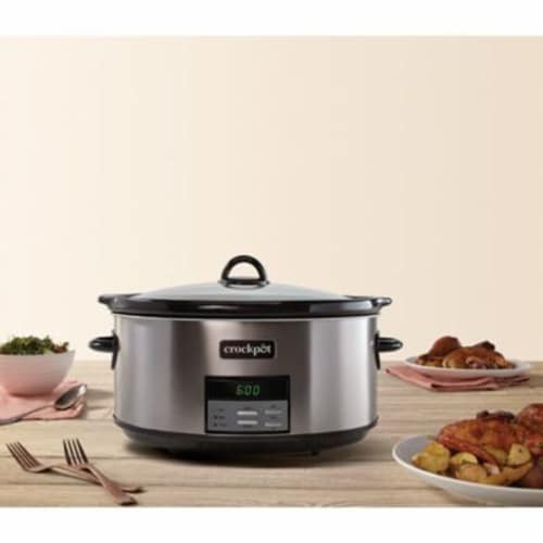 Crockpot™ 4-Qt. Digital Countdown Slow Cooker, Black