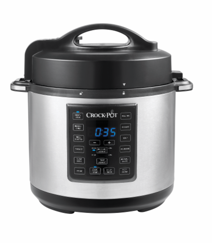 Crock-Pot® Express Crock Multi-Cooker - Black/Silver, 6 qt - Smith’s ...