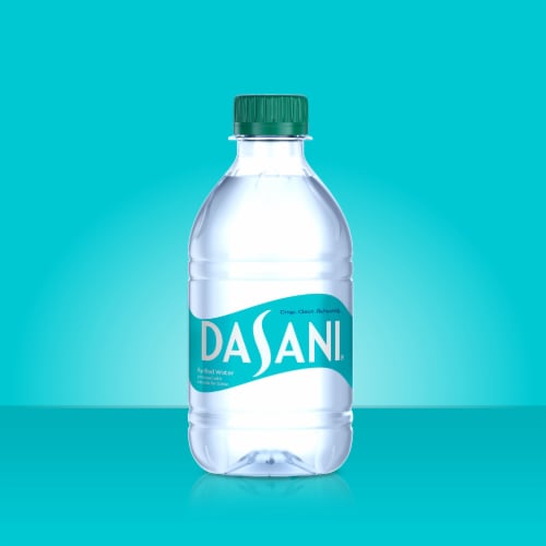 Dasani Purified Water Bottles Enhanced With Minerals Perspective: back