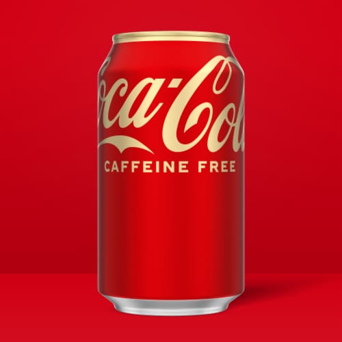 Coca-Cola® Caffeine Free Soda Cans Perspective: back